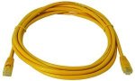 Cattex CAT6A Lead Yellow 1M