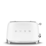 Smeg 2 Slice Toaster - Matt White TSF01WHMSA