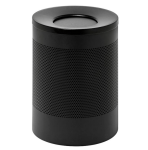 Special Steel Litter Bin – Wide – Perforated – Swivel Funnel Top Lid And Bin Liner – 770BL