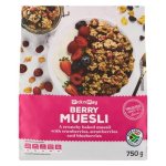 Pnp Berry Muesli Cereal 750G