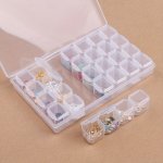 Dustproof Clear Plastic Storage Box For Jewelry And Small Items - Perfect For Necklaces Bracelets Rings Earrings Beads And Nail