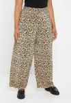 Plus Jaguar Plisse Pant - Brown