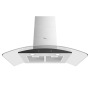MIDEA 90CM WALL MOUNTED EXTRACTOR FAN GLASS