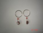 Red Jasper Assorted Keyring B184