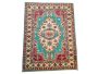 Stunning Afghan Kazaq Carpet 143 X 106 Cm