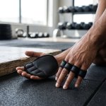 Half Finger Training Grip Pad Gloves