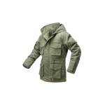 Kids Kalahari Parka Jacket - Olive - 11-12