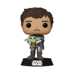 Funko Pop :mandalorian-mando Hold Child