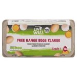 Pnp Live Well Free Range Extra Large Eggs 18 Pack