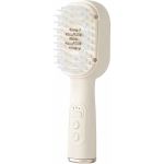 Electric Scalp Massager Brush With Red Light And Oil Mist White