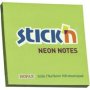 - Adhesive Notes 76X76MM - Neon Lime