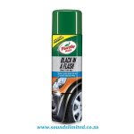 Black In A Flash Trim & Tyre Wax Aero 500ML 7615