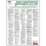 Safeway POS001-A3 Basic Conditions Of Employment Act Bcea Poster A3 – 297X420MM