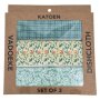 Cotton Kitchen Towels Checkers And Avo 3 Piece