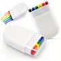 1PC Six-color Painting Crayon Portable Erasable Rainbow Doodle Suitable For Ball Game Festivals