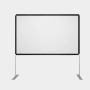 Connex E-luminate 100-INCH Portable Projector Screen CP201