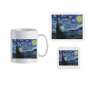 Mug Coaster And Mouse Pad Combo - Starry Night