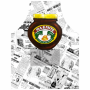 Printed Apron Marmite White