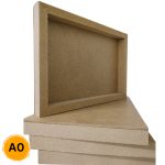 A0B Size Wooden Canvas Frame 809 X 1025MM - Depth: 25MM With Backing