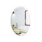 Oval Mirror Sticker