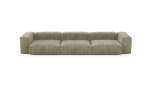 Three Module Sofa - Cord Velours - Khaki - 377CM X 115CM