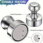 10PCS Strong Magnets For Whiteboard Refrigerator Magnets Small Push Pin Magnets For Whiteboard Office