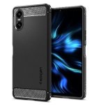 Sony Xperia 10 Vi Premium Rugged Armor Case Black Spigen