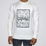 Covali Forio Sweater In Off White - Off White 3XL