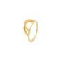 Grecian 18CT Gold Bridge Ring - 54 / Gold