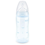 Nuk First Choice Temperature Control Bottle 6-18M 300ML Blue Boat