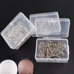 50PCS T-pins For Securing Wigs Hair Extensions Wig Making Blocking Knitting Modeling And Crafts