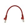 Linkbasic 22CM Utp CAT5E Flylead - Red