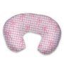 Bows Pink Feeding Pillow Cover Checkered Gingham