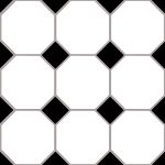 Floorpops Hudson Peel & Stick Floor Tiles Black