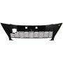 Toyota Yaris Lwr Bumper Grill 18-22 Gloss Black W/ Red Moulding