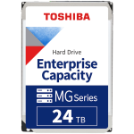 Toshiba Mg Series Enterprise 24TB 3.5" 7200RPM 1024MB Cache Sata III 6.0GB S Internal Hard Disk Drive HDEB034GEA51F
