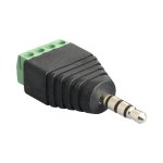 Delock 3.5MM Stereo Adap Terminal Block 4P 65453