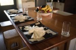 Nguni Hide Placemats - Tricolour 1