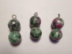 Zoisite With Ruby Healing Pendant