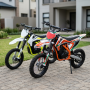 Off-road Dirt Bike: Unleash Your Adventure - Red