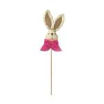 Grass Bunny Head - Pink 15X54CM