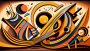 Canvas Wall Art - Canvas Wall Art African Rhythm Abstract Painting - B1097 - 120 X 80 Cm