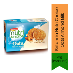 Nutri Choice Oats Almond Milk 75G Pack Of 6 - 6 X 75G