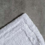 Luxury Cotton Rug White - 40X60CM
