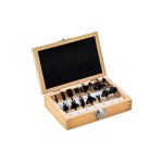 Metabo Router Assortment Set Sp 6MM 15 Piece