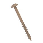 Kreg HD Protec Kote Pocket Hole Screws 64 Mm 2.50& 14 Coarse Thread Mx