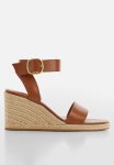Patricia Espadrille Heel - Medium Brown