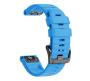 Silicone Band For Garmin Fenix 6 22MM - Light Blue