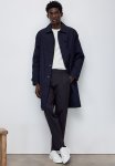 Regular Fit Cotton Chinos - Navy Blue