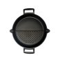 CEM Cast Aluminium Twins Pan 30CM